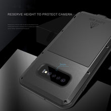 Load image into Gallery viewer, LOVE MEI Powerful Dustproof Shockproof Splashproof Metal + Silicone Combination Case for Galaxy S10+