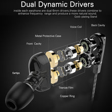 Load image into Gallery viewer, Langsdom Double Moving Coil with Wheat Headset