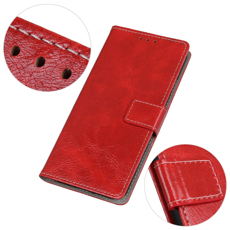 Retro Crazy Horse Texture Horizontal Flip Leather Case for Galaxy A20e, with Holder & Card Slots & Wallet & Photo Frame