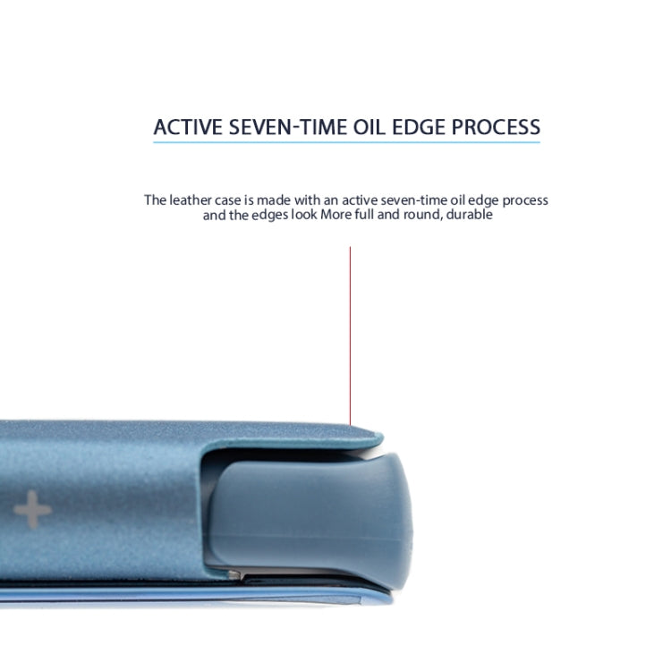 Mirror Clear View Horizontal Flip PU Smart Leather Case for Galaxy A7 (2018), with Holder