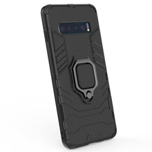 Load image into Gallery viewer, PC + TPU Shockproof Protective Case for Samsung Galaxy S10, with Magnetic Ring Holder, For Galaxy S10, For Samsung Galaxy S10