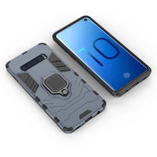 Load image into Gallery viewer, PC + TPU Shockproof Protective Case for Samsung Galaxy S10, with Magnetic Ring Holder, For Galaxy S10, For Samsung Galaxy S10