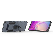 Load image into Gallery viewer, PC + TPU Shockproof Protective Case for Samsung Galaxy S10 Plus, with Magnetic Ring Holder, For Galaxy S10 Plus, For Samsung Galaxy S10 Plus