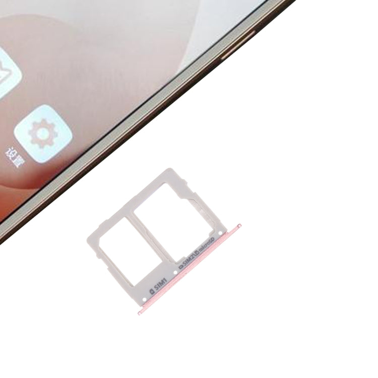 For Galaxy C7 Pro / C7010 & C5 Pro / C5010 SIM Card Tray + SIM / Micro SD Card Tray