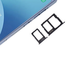 Load image into Gallery viewer, SIM Card Tray + Micro SD Card Tray for Galaxy J3 (2017) Single SIM / J330 &amp; J5 (2017) Single SIM / J530 &amp; J7 (2017) Single SIM / J730, Galaxy J3 (2017) Dual, For Galaxy J730 Dual, For Samsung Galaxy J330 &amp; J530 &amp; J730 Dual SIM, For Galaxy J730 Dual SIM