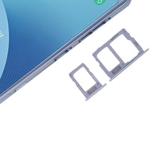 Load image into Gallery viewer, SIM Card Tray + Micro SD Card Tray for Galaxy J3 (2017) Single SIM / J330 &amp; J5 (2017) Single SIM / J530 &amp; J7 (2017) Single SIM / J730, Galaxy J3 (2017) Dual, For Galaxy J730 Dual, For Samsung Galaxy J330 &amp; J530 &amp; J730 Dual SIM, For Galaxy J730 Dual SIM
