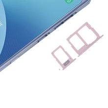 Load image into Gallery viewer, SIM Card Tray + Micro SD Card Tray for Galaxy J3 (2017) Single SIM / J330 &amp; J5 (2017) Single SIM / J530 &amp; J7 (2017) Single SIM / J730, Galaxy J3 (2017) Dual, For Galaxy J730 Dual, For Samsung Galaxy J330 &amp; J530 &amp; J730 Dual SIM, For Galaxy J730 Dual SIM