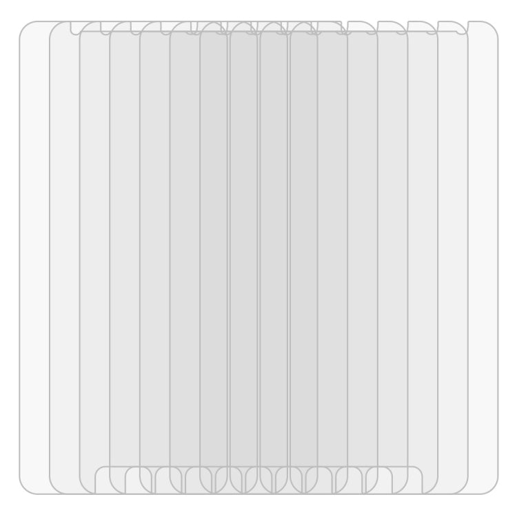 10 PCS 0.26mm 9H 2.5D Tempered Glass Film for Galaxy J4 (2018)