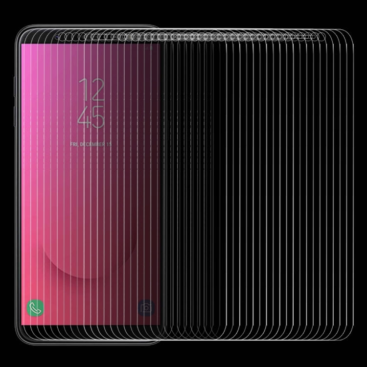 100 PCS 0.26mm 9H 2.5D Tempered Glass Film for Galaxy J8 (2018)