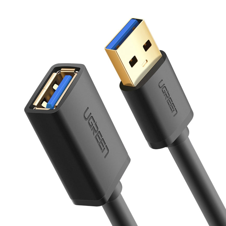 Ugreen 1.5m USB 3.0 Male to Female Data Sync Super Speed Transmission Extension Cord Cable, Length: 1.5m