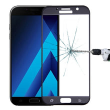 Load image into Gallery viewer, For Galaxy A7 (2017) / A720 0.26mm 9H Surface Hardness Explosion-proof Silk-screen Tempered Glass Curved Full Screen Film, For Galaxy A7 (2017)