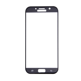 For Galaxy A7 (2017) / A720 0.26mm 9H Surface Hardness Explosion-proof Silk-screen Tempered Glass Curved Full Screen Film, For Galaxy A7 (2017)