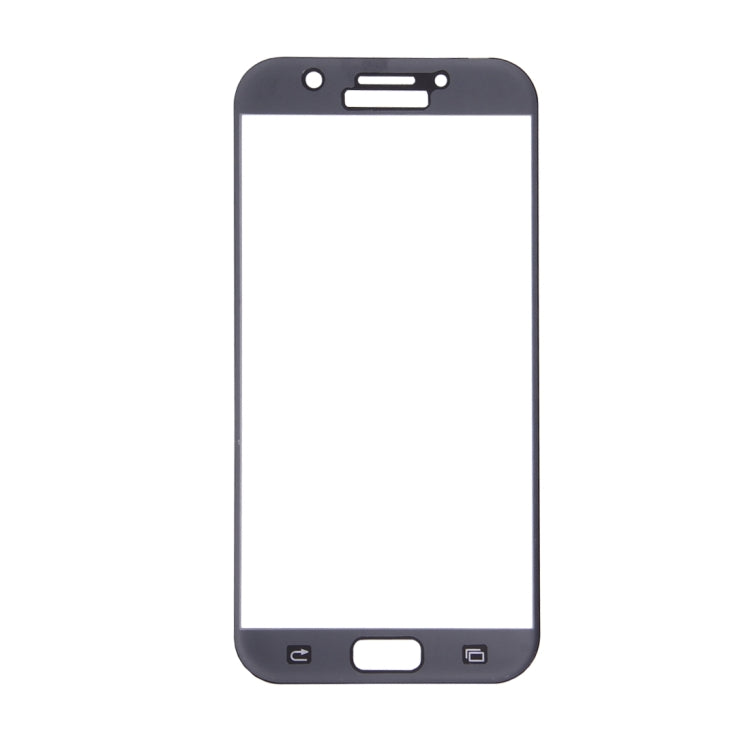 For Galaxy A7 (2017) / A720 0.26mm 9H Surface Hardness Explosion-proof Silk-screen Tempered Glass Curved Full Screen Film, For Galaxy A7 (2017)
