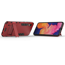 Load image into Gallery viewer, Shockproof PC + TPU Case for Galaxy A10, with Holder