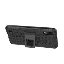Load image into Gallery viewer, Shockproof  PC + TPU Tire Pattern Case for Galaxy M10, with Holder