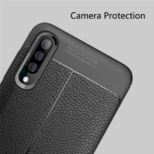 Load image into Gallery viewer, Litchi Texture TPU Shockproof Case for Galaxy A50
