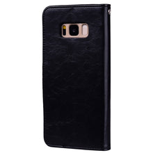 Load image into Gallery viewer, For Samsung Galaxy S8 + Business Style Oil Wax Texture Horizontal Flip Leather Case with Holder &amp; Card Slots &amp; Wallet, For Galaxy S8 +