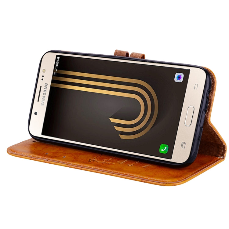 For Samsung Galaxy J5 (2017) / J530 (EU Version) Business Style Oil Wax Texture Horizontal Flip Leather Case with Holder & Card Slots & Wallet, For Galaxy J5 (2017) / J530 (EU Version)