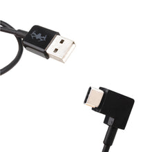 Load image into Gallery viewer, 30cm USB to USB-C / Type-C Right Angle Data Connector Cable for DJI SPARK / MAVIC PRO / Phantom 3 &amp; 4 / Inspire 1 &amp; 2, USB to USB-C / Type-C