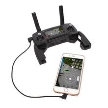 Load image into Gallery viewer, 30cm Micro USB to 8 Pin Converting Data Cable Connector for DJI MAVIC PRO &amp; SPARK &amp; Mavic 2 Pro &amp; Mavic 2 Zoom Remote Controller, iPhone, iPad, Micro USB to 8 Pin