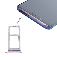 Load image into Gallery viewer, For Galaxy S9+ / S9 SIM &amp; SIM / Micro SD Card Tray, For Samsung Galaxy S9+ / S9 (Double), For Galaxy S9+ / S9(Double  SIM), For S9+ / S9 (Double), For Galaxy S9+ / S9