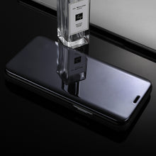 Load image into Gallery viewer, For Galaxy S9+ Electroplating Mirror Horizontal Flip Leather Case with Holder, For Galaxy S9+