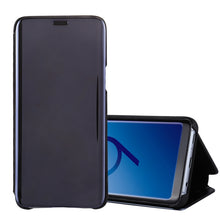 Load image into Gallery viewer, For Galaxy S9+ Electroplating Mirror Horizontal Flip Leather Case with Holder, For Galaxy S9+