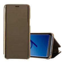Load image into Gallery viewer, For Galaxy S9+ Electroplating Mirror Horizontal Flip Leather Case with Holder, For Galaxy S9+