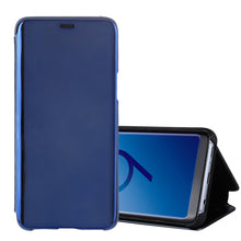 Load image into Gallery viewer, For Galaxy S9+ Electroplating Mirror Horizontal Flip Leather Case with Holder, For Galaxy S9+