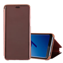 Load image into Gallery viewer, For Galaxy S9+ Electroplating Mirror Horizontal Flip Leather Case with Holder, For Galaxy S9+