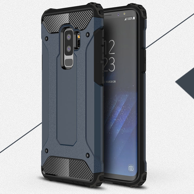 For Galaxy S9+ TPU + PC 360 Degree Protection Shockproof Protective Back Case