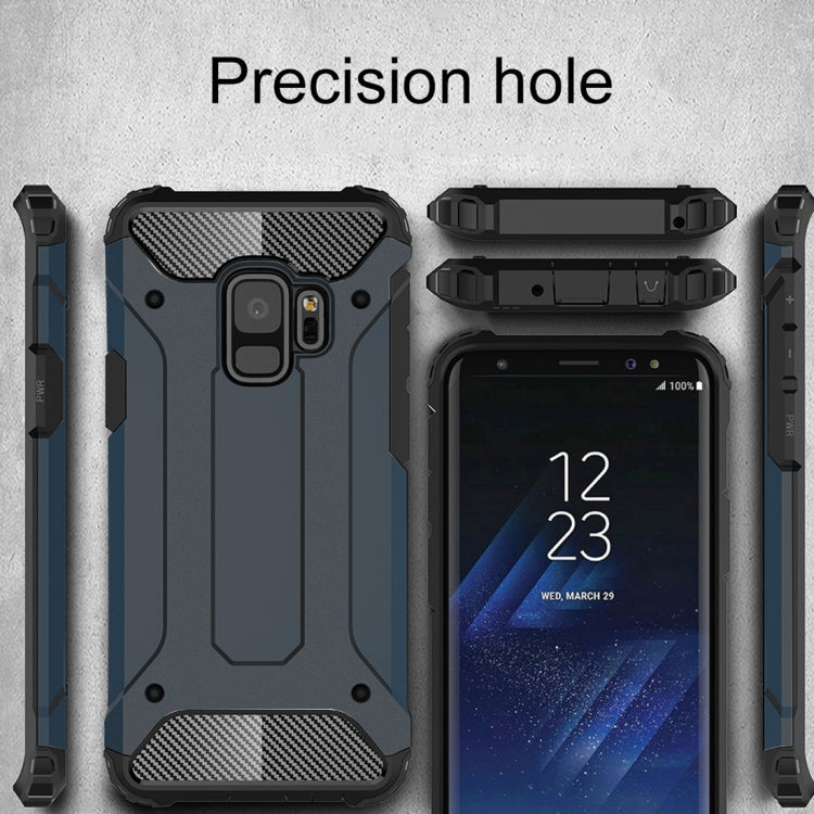 For Galaxy S9 TPU + PC 360 Degree Protection Shockproof Protective Back Case