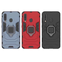Load image into Gallery viewer, PC + TPU Shockproof Protective Case for Galaxy A60, with Magnetic Ring Holder, For Galaxy A60