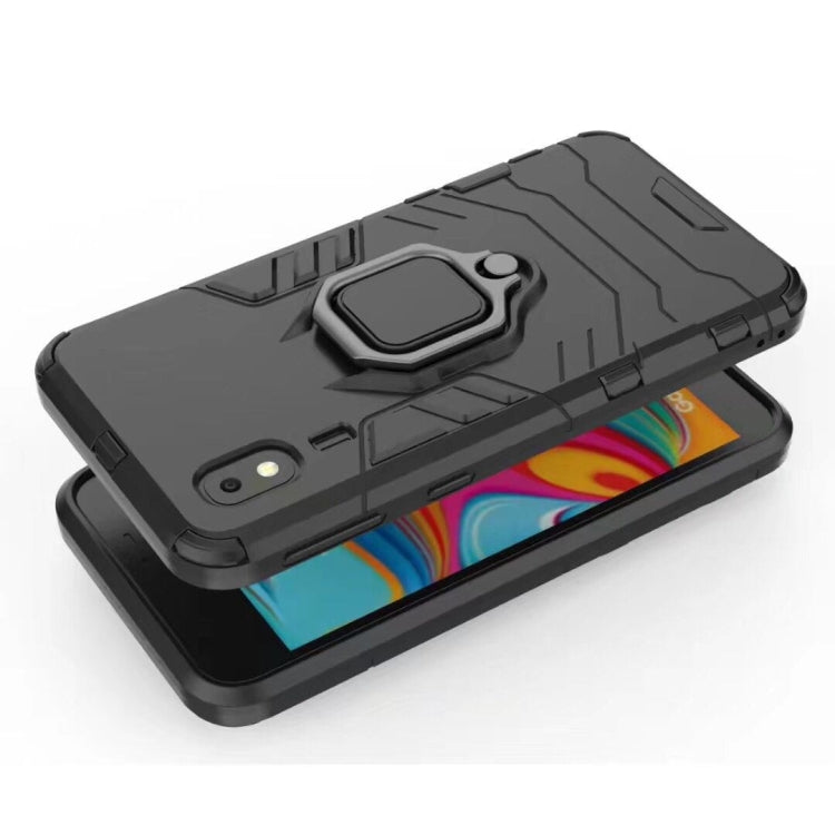 PC + TPU Shockproof Protective Case for Galaxy A2 Core, with Magnetic Ring Holder