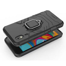 Load image into Gallery viewer, PC + TPU Shockproof Protective Case for Galaxy A2 Core, with Magnetic Ring Holder