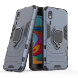 PC + TPU Shockproof Protective Case for Galaxy A2 Core, with Magnetic Ring Holder