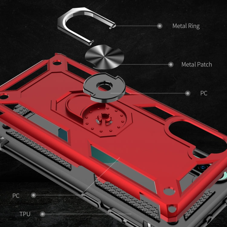 Armor Shockproof TPU + PC Protective Case for Galaxy Note10 / Note10 5G, with 360 Degree Rotation Holder