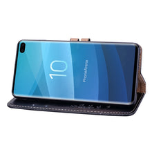 Load image into Gallery viewer, Business Style Oil Wax Texture Horizontal Flip Leather Case for Galaxy S10 Plus, with Holder &amp; Card Slots &amp; Wallet, For Galaxy S10 Plus