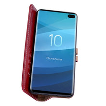 Load image into Gallery viewer, Business Style Oil Wax Texture Horizontal Flip Leather Case for Galaxy S10 Plus, with Holder &amp; Card Slots &amp; Wallet, For Galaxy S10 Plus