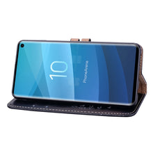 Load image into Gallery viewer, Business Style Oil Wax Texture Horizontal Flip Leather Case for Galaxy S10, with Holder &amp; Card Slots &amp; Wallet