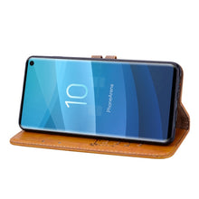Load image into Gallery viewer, Business Style Oil Wax Texture Horizontal Flip Leather Case for Galaxy S10, with Holder &amp; Card Slots &amp; Wallet, For Galaxy S10