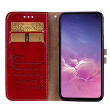 Load image into Gallery viewer, Business Style Oil Wax Texture Horizontal Flip Leather Case for Galaxy S10 E, with Holder &amp; Card Slots &amp; Wallet, For Galaxy S10 E