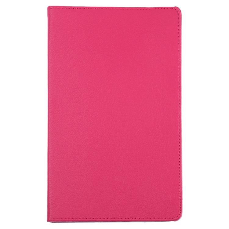 Litchi Texture Horizontal Flip 360 Degrees Rotation Leather Case for Galaxy Tab A 10.1 (2019) T510 / T515, with Holder
