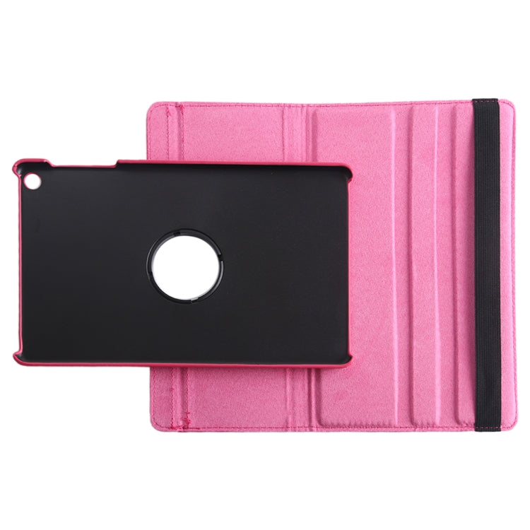 Litchi Texture Horizontal Flip 360 Degrees Rotation Leather Case for Galaxy Tab A 10.1 (2019) T510 / T515, with Holder