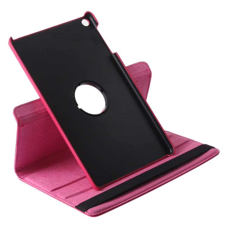 Litchi Texture Horizontal Flip 360 Degrees Rotation Leather Case for Galaxy Tab A 10.1 (2019) T510 / T515, with Holder