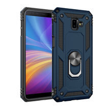Load image into Gallery viewer, Armor Shockproof TPU + PC Protective Case for Galaxy J6 Plus, with 360 Degree Rotation Holder, For Galaxy J6 Plus