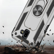Load image into Gallery viewer, Armor Shockproof TPU + PC Protective Case for Galaxy J6 Plus, with 360 Degree Rotation Holder, For Galaxy J6 Plus