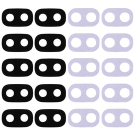 For Galaxy J3 (2017) / J330 & J5 (2017) / J530 & J7 (2017) / J730 10pcs Back Camera Lens with Adhesive