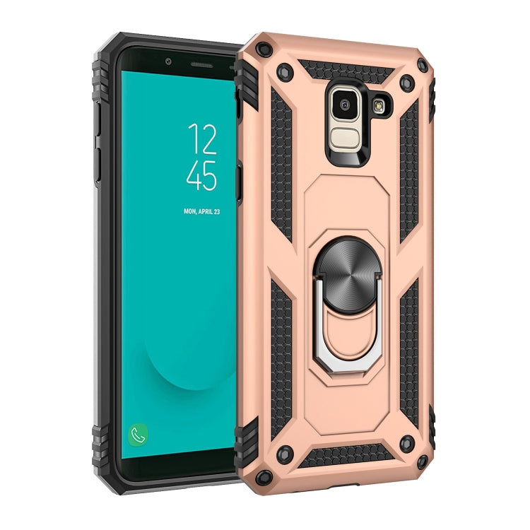 Armor Shockproof TPU + PC Protective Case for Galaxy J6 (2018), with 360 Degree Rotation Holder