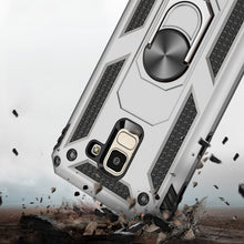 Load image into Gallery viewer, Armor Shockproof TPU + PC Protective Case for Galaxy J6 (2018), with 360 Degree Rotation Holder